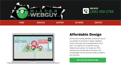 Desktop Screenshot of misterwebguy.com